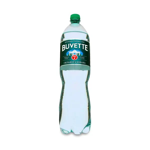 %Вода минеральная Buvette №7 сильногазированная 1,5 л