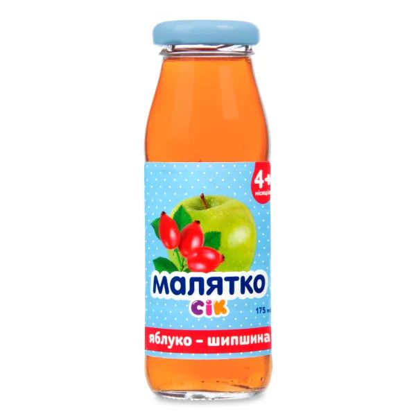 %Сок Малятко яблоко-шиповник 175 мл