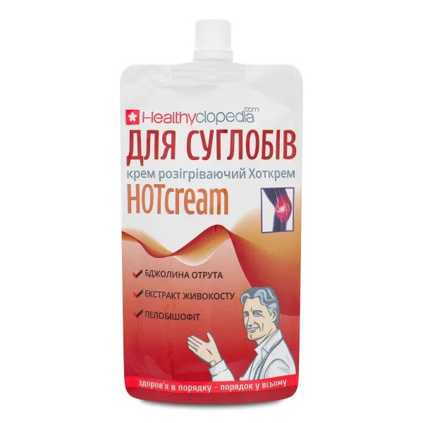 %Крем для суставов разогревающий Healthyclopedia hotcream 100 мл
