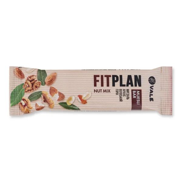 %Батончик-мюсли FitPlan вишня орехи 30 г