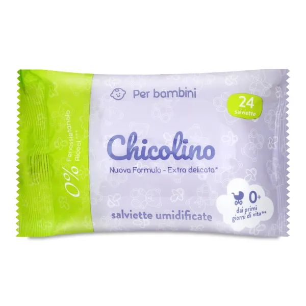 %Влажные салфетки Chicolino детские №24