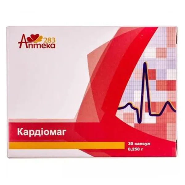 %Кардіомаг капсули 250 мг №30