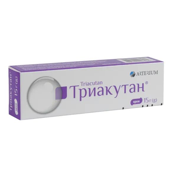 %Триакутан крем туба 15 г