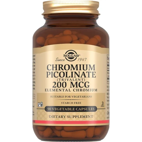 Solgar Піколінат хрому капсули 200 мкг №90