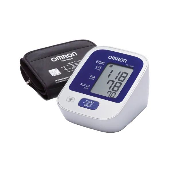 %Тонометр автоматический Omron M2 Classic с адаптером HEM 7117-ALRU