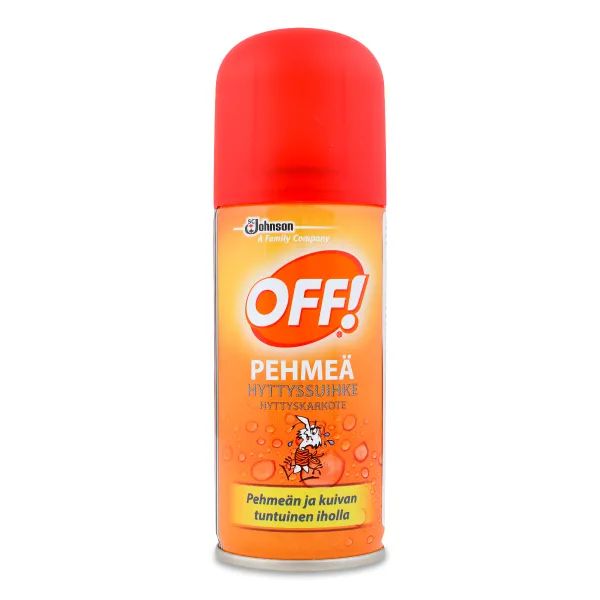%Аэрозоль Off! Smooth and Dry репеллентное средство от комаров 100 мл