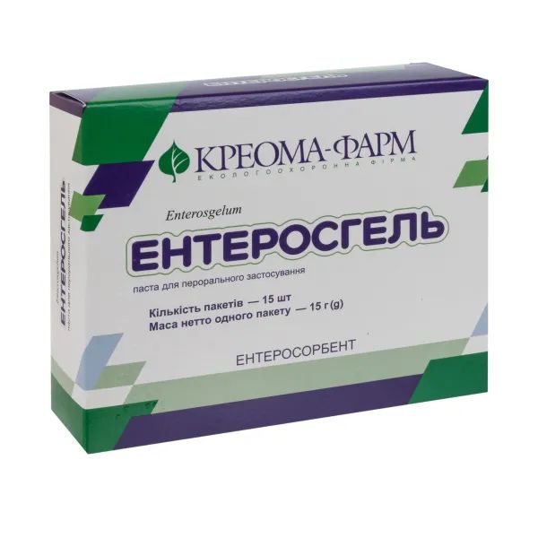 %Энтеросгель паста для перорального применения пакет 15 г №15