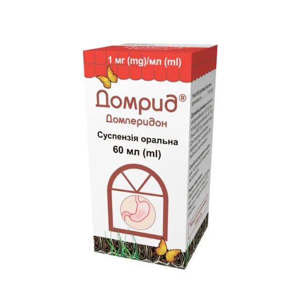 %Домрид суспензия оральная 1 мг/1мл флакон 60 мл
