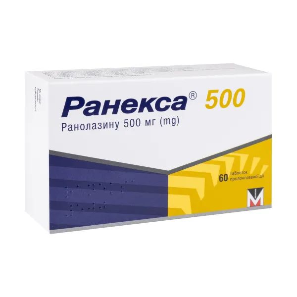 %Ранекса 500 таблетки пролонгированного действия 500 мг блистер №60