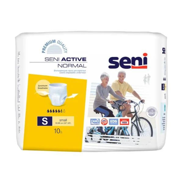 %Підгузки-трусики для дорослих Seni Active normal small №10