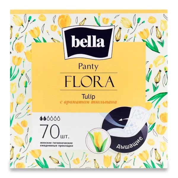 %Прокладки Bella flora с ароматом тюльпана №70
