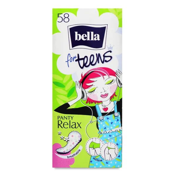 %Прокладки гигиенические Bella Panty for Teens Relax №58