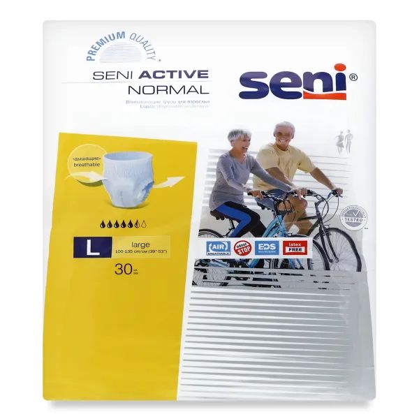%Підгузки-трусики для дорослих Seni Active normal large №30