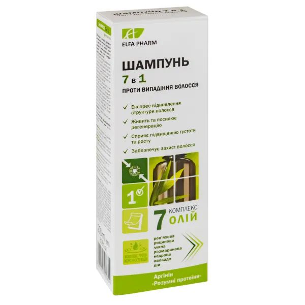%Шампунь Elfa Pharm 7 масел 7в1 200 мл