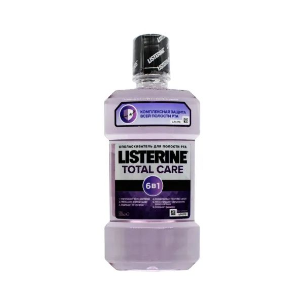 %Ополаскиватель для полости рта Listerine Total Care 500 мл