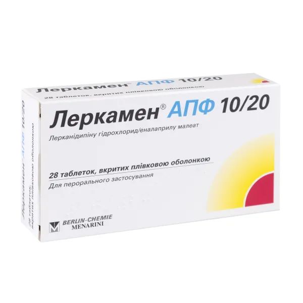 %Леркамен апф 10/20 таблетки №28