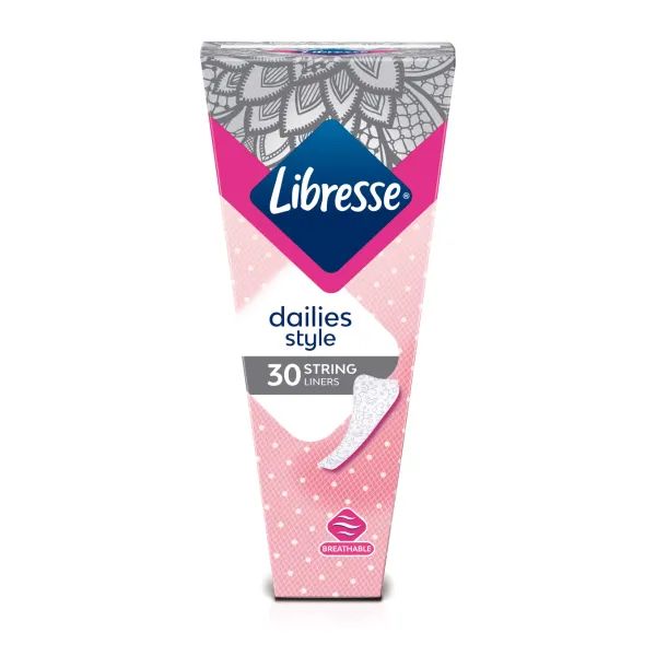 %Прокладки щоденні Libresse Pantyliners String №30
