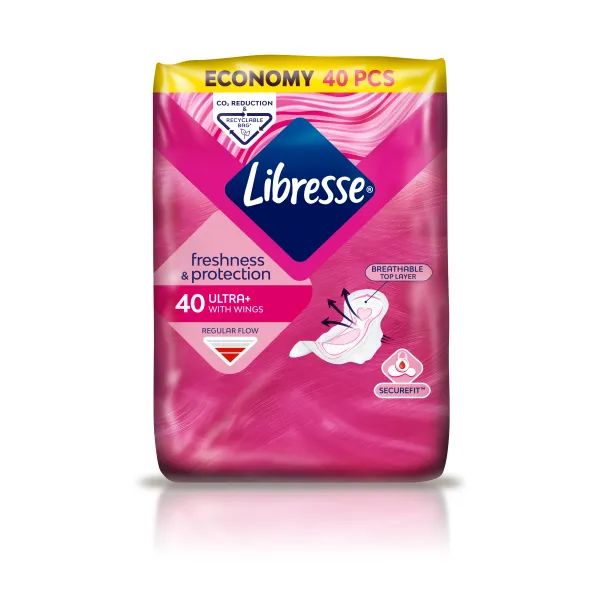 %Гигиенические прокладки Libresse Ultra Normal Soft №40