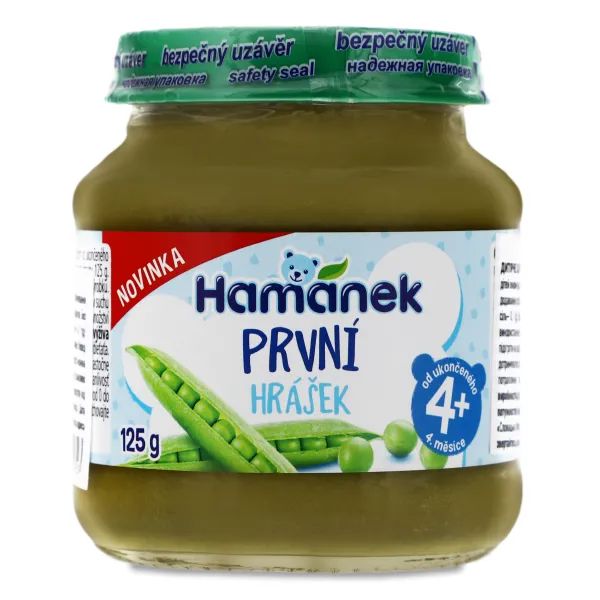 %Пюре Hame зеленый горошек 125 г