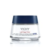 Нічний розгладжуючий крем Vichy Ліфтактив Ейч Ей з гіалуроновою кислотою для корекції зморшок шкіри обличчя 50 мл
