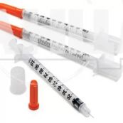 Шприц инъекционный инсулиновый BD Micro-fine plus 0,5 мл U-100 с иглой 30G (0,3 мм х 8 мм) №1