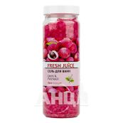 Сіль для ванн Fresh Juice Litchi & Patchouli 700 г