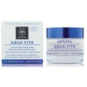 Крем Apivita Aqua Vita (Апивита Аква Вита) 24 часа увлажнения для нормальной/сухой кожи с авраамовым деревом и медом 50 мл