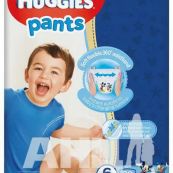 Підгузки-трусики Huggies Pants 6 (15-25 кг) Jumbo для хлопчиків №30