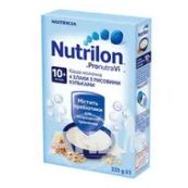 Каша молочна суха швидкорозчинна 4 злаки з рисовими кульками Nutrilon 225 г