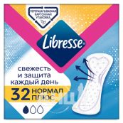 Прокладки щоденні Libresse Dailyfresh Normal Plus №32