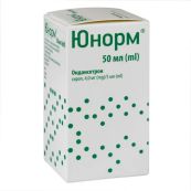 Юнорм сироп 4 мг/ 5 мл флакон 50 мл