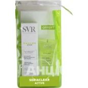 Набор SVR Sebiaclear активный крем 40 мл + очищающий гель 55 мл