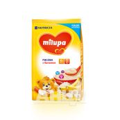 Каша молочная Milupa сухая быстрорастворимая рисовая с бананом 210 г