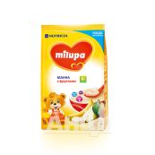 Каша молочная Milupa сухая быстрорастворимая манная с фруктами 210 г