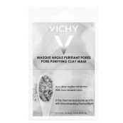 VICHY Минеральная маска с глиной, которая очищает пори кожи лица, 2 х 6 мл