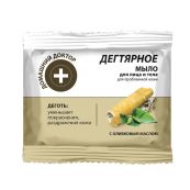 Мило для лица і тіла Домашній Доктор дігтярне 70 г