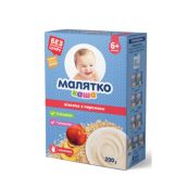 Каша молочная Малятко овсяная с персиком 200 г
