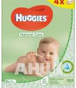 Вологі серветки Huggies natural care алое №224