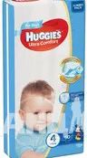 Підгузки дитячі гігієнічні Huggies Ultra Comfort 4 boy №50