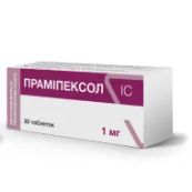 Прамипексол ІС таблетки 1 мг блистер №30
