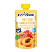 Пюре Hamanek яблуко та абрикос пауч 120 г