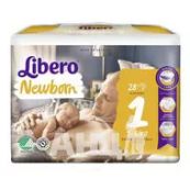 Подгузники детские Libero Newborn 1 2-5кг №28