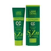 СС-крем для обличчя Librederm Серацін для жирної шкіри 30 мл