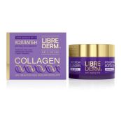 Денний крем для обличчя Librederm колаген для відновлення сяйва і рівного кольору шкіри SPF 15 50мл