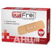 Пластир медичний на тканинній основі Dr.Frei 19 х 72 мм №100