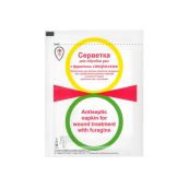 Салфетка стерильная с фурагином 6х10см №2