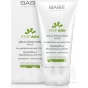 Себорегулююча маска Laboratorios Babe Stop AKN з білой глиною 50 мл