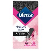Щоденні гігієнічні прокладки Libresse Panty Liners Normal чорний №20