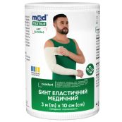 Бинт еластичний медичний Medtextile середньої розтяжності 3 м х 10 см
