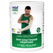 Бинт еластичний медичний Medtextile середньої розтяжності 4 м х 10 см